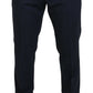 Elegant Blue Martini Men's Slim Fit Suit