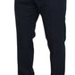 Elegant Blue Martini Men's Slim Fit Suit