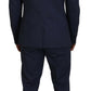 Elegant Blue Martini Men's Slim Fit Suit