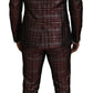 Bordeaux Fantasy Slim Fit Two-Piece Suit