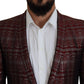 Bordeaux Fantasy Slim Fit Two-Piece Suit