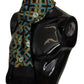 Elegant Multicolor Silk Men's Scarf