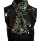 Elegant Multicolor Silk Men's Scarf