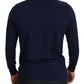 Authentic Crewneck Blue Pullover Sweater