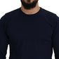 Authentic Crewneck Blue Pullover Sweater