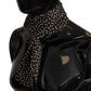 Brown Polka Dot Men Scarf Neck Wrap Shawl Scarf