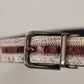 Multicolor Patchwork Snakeskin Belt