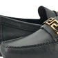 Elegant Black Calf Leather Men's Loafers