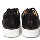 Version Black Happy Rui Spikes Flat Shoes