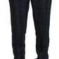 Elegant Multicolor Pure Wool Trousers