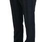 Elegant Multicolor Pure Wool Trousers