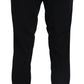 Elegant Black Italian Dress Pants