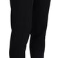 Elegant Black Italian Dress Pants