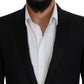 Elegant Martini Black Formal Blazer