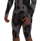 Elite Gray Patterned Men's Wetsuit Swimwear