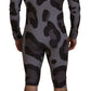 Elite Gray Patterned Men's Wetsuit Swimwear