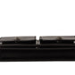 Black Leather Wristlet Mini Bag Card Bill Wallet