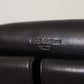 Black Leather Wristlet Mini Bag Card Bill Wallet