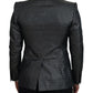 Elegant Jacquard Single Breasted Blazer