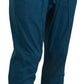 Casual Blue Chinos Trousers Pants