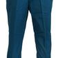 Casual Blue Chinos Trousers Pants