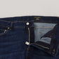 Elegant Slim Fit Dark Blue Denim Jeans