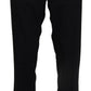 Elegant Slim Fit Wool Blend Trousers