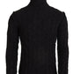 Elegant Turtleneck Wool-Blend Sweater