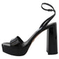 Elevate Your Elegance with Glossy Black Heels