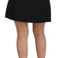 Elegant High Waist A-Line Mini Skirt