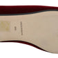 Bordeaux Velvet Devotion Loafers