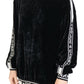 Elegant Silk Blend Velvet Sweater