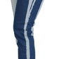 Sleek Striped Slim Fit Italian Jeans