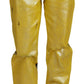 Chic High Waist Straight Jeans in Vibrant Yellow