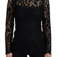 Elegant Floral Lace Long Sleeve Top