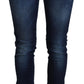 Chic Skinny Low Waist Denim Pants