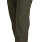 Elegant Tapered Green Pants - Chic Everyday Wear