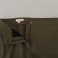 Elegant Tapered Green Pants - Chic Everyday Wear