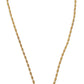 Gold Brass Chain SUPER PIG Pendant Logo Necklace