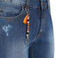 Chic Slim Fit Men's Jeans - Versatile Blue Denim