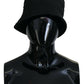 Black Nylon Women Bucket Cap Hat