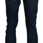 Exquisite Tapered Italian Denim in Blue