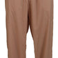 Elegant Peach Casual Sweatpants