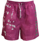 Pink Tie Dye Swim Shorts Boxer