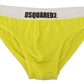 Chic Yellow Modal Stretch Men's Briefs