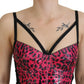 Leopard Print Bustier Corset Top