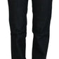 Chic Low Waist Straight Leg Designer Jeans