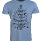 Elegant Light Blue Cotton Tee