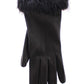 Elegant Elbow-Length Beaver Fur Gloves