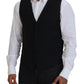 Elegant Single Breasted Formal Vest